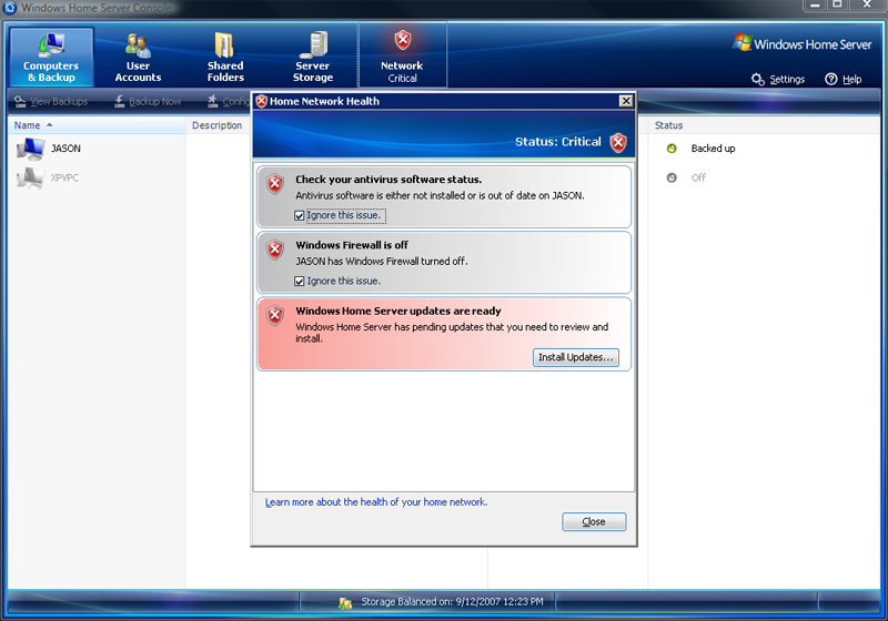Illustration for article titled Windows Home Server Review